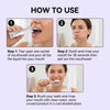 Travel-Sized Purple Tooth Whitening Mouthwash