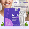 Travel-Sized Purple Tooth Whitening Mouthwash