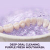 Travel-Sized Purple Tooth Whitening Mouthwash