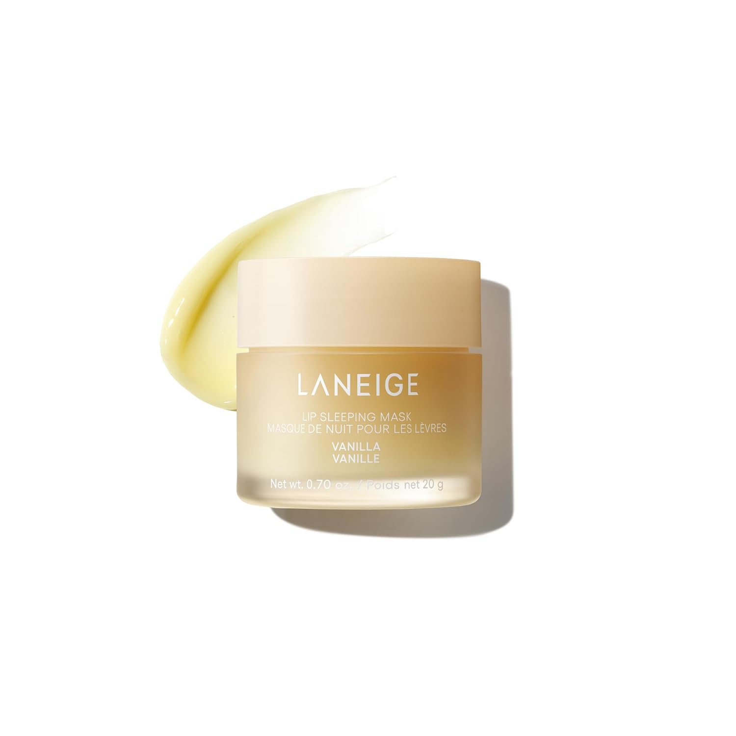 LANEIGE Lip Sleeping Mask: Korean Overnight Treatment For Dry Lips | Hydrating & Nourishing Overnight Lip Treatment Mask with Vitamin C, Shea & Murumuru Seed Butter