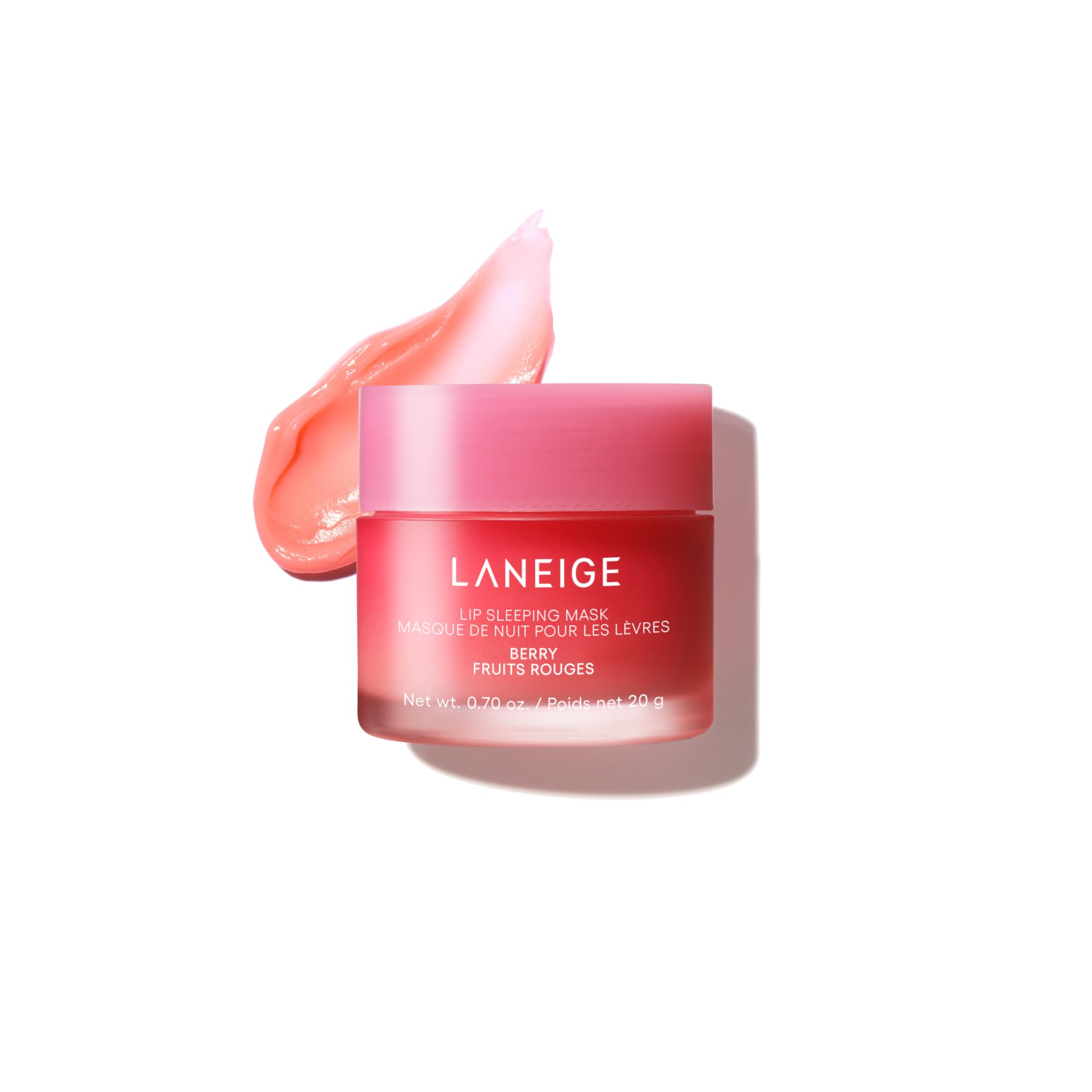 LANEIGE Lip Sleeping Mask: Korean Overnight Treatment For Dry Lips | Hydrating & Nourishing Overnight Lip Treatment Mask with Vitamin C, Shea & Murumuru Seed Butter