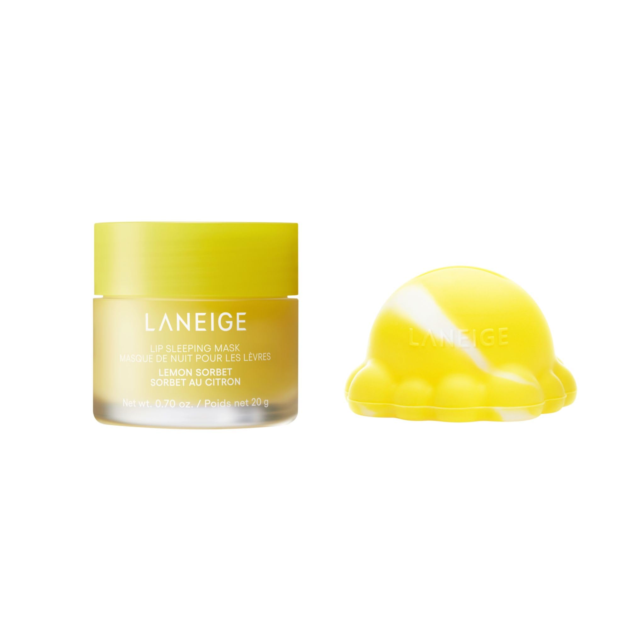 LANEIGE Lip Sleeping Mask: Korean Overnight Treatment For Dry Lips | Hydrating & Nourishing Overnight Lip Treatment Mask with Vitamin C, Shea & Murumuru Seed Butter