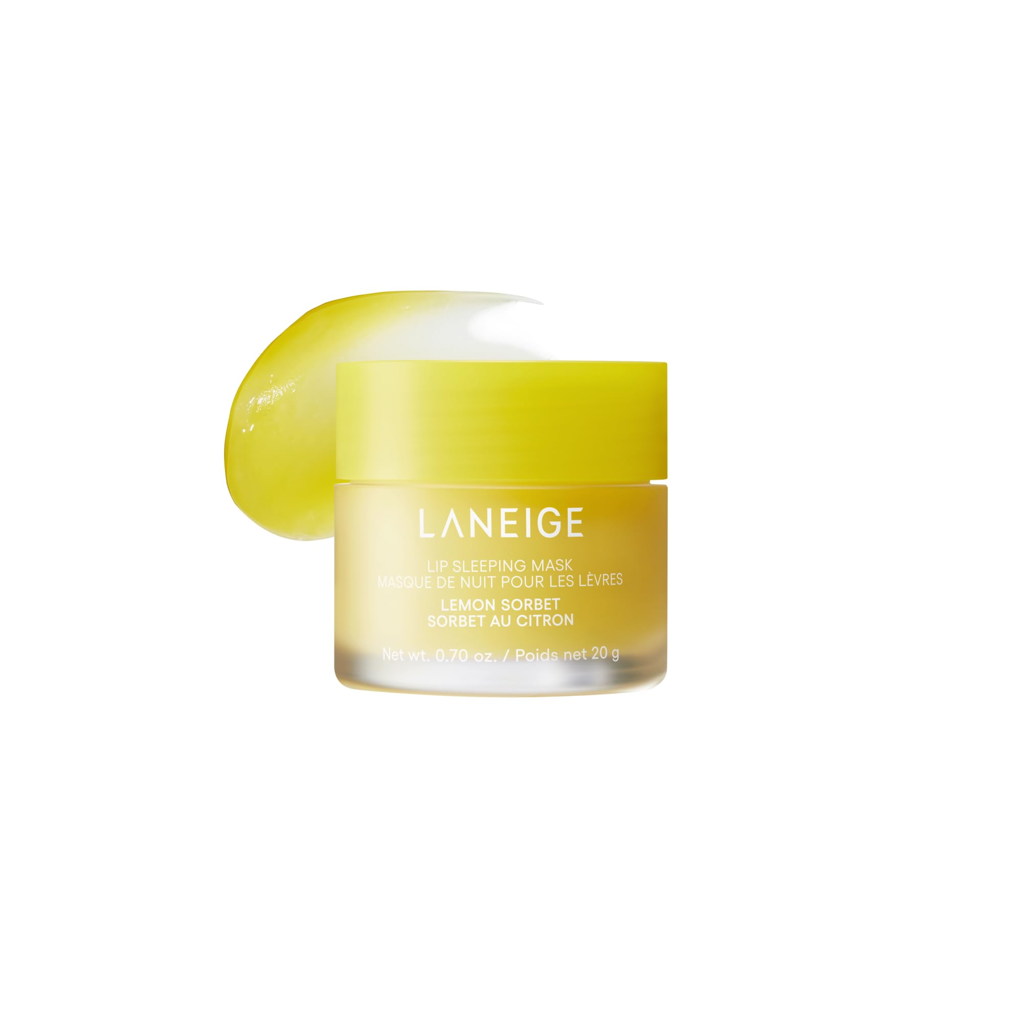 LANEIGE Lip Sleeping Mask: Korean Overnight Treatment For Dry Lips | Hydrating & Nourishing Overnight Lip Treatment Mask with Vitamin C, Shea & Murumuru Seed Butter