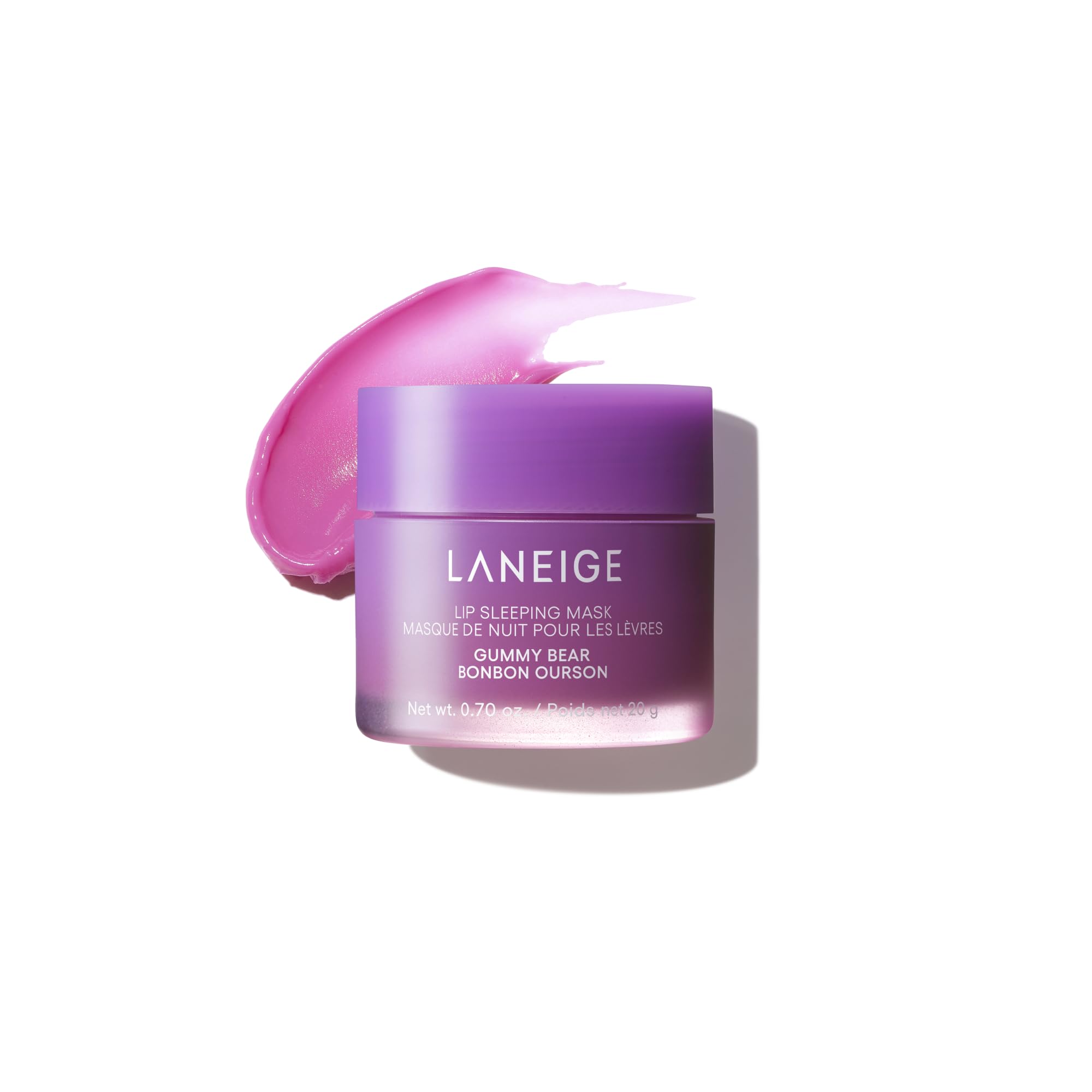 LANEIGE Lip Sleeping Mask: Korean Overnight Treatment For Dry Lips | Hydrating & Nourishing Overnight Lip Treatment Mask with Vitamin C, Shea & Murumuru Seed Butter