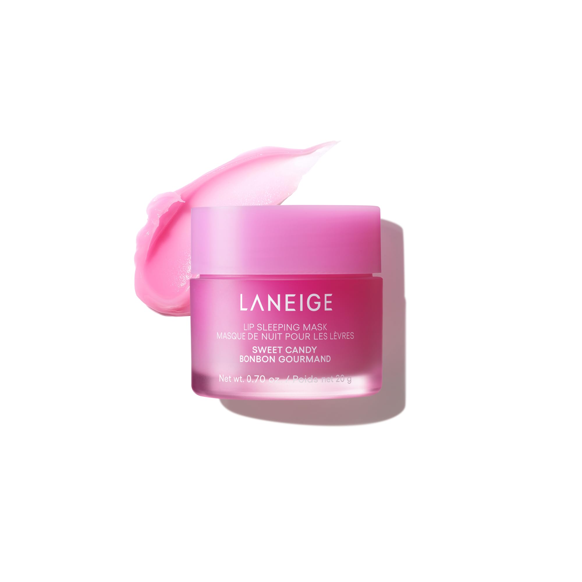 LANEIGE Lip Sleeping Mask: Korean Overnight Treatment For Dry Lips | Hydrating & Nourishing Overnight Lip Treatment Mask with Vitamin C, Shea & Murumuru Seed Butter