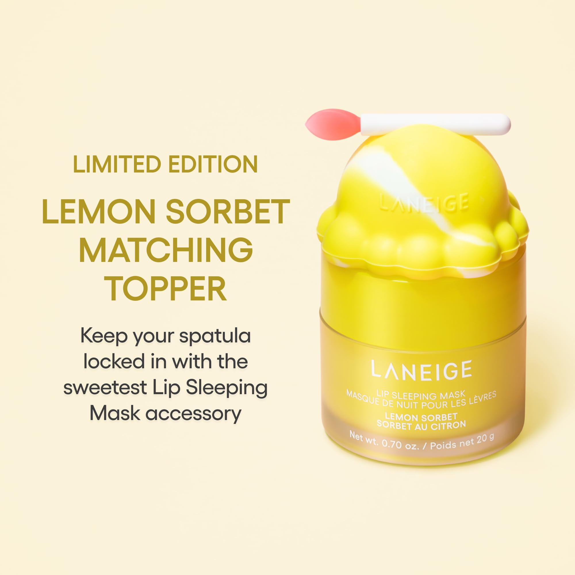 LANEIGE Lip Sleeping Mask: Korean Overnight Treatment For Dry Lips | Hydrating & Nourishing Overnight Lip Treatment Mask with Vitamin C, Shea & Murumuru Seed Butter