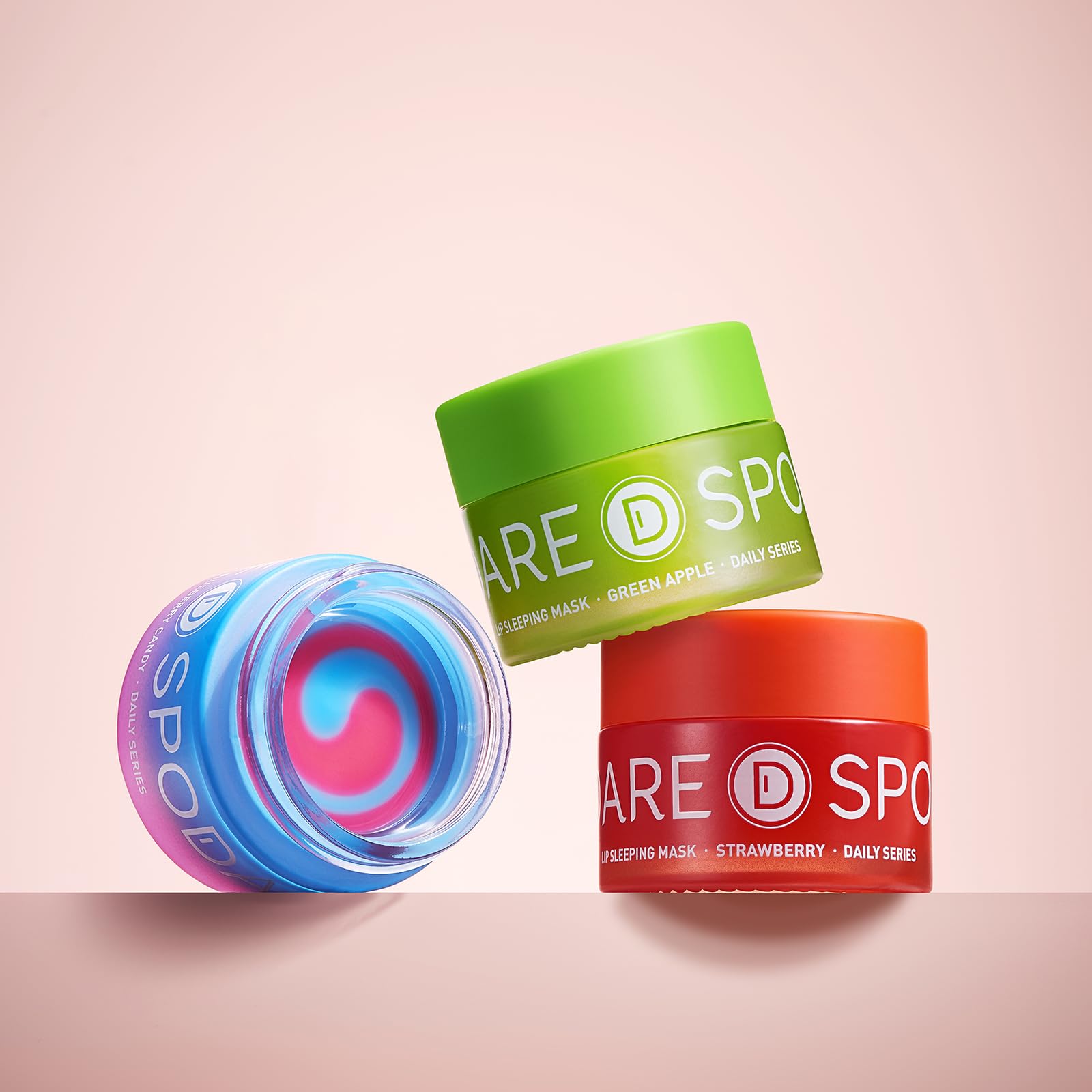SPODARE Blueberry Lip Mask Overnight, Swirl Lip Sleeping Mask -12g