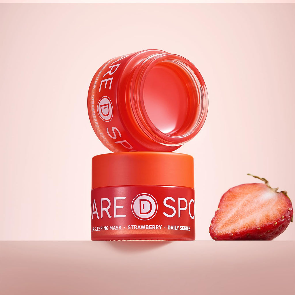 SPODARE Blueberry Lip Mask Overnight, Swirl Lip Sleeping Mask -12g