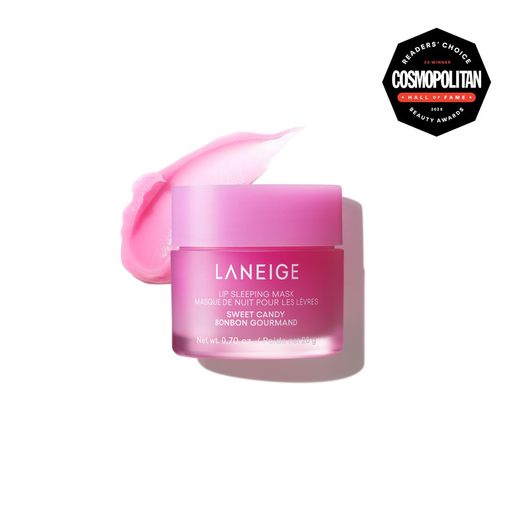 LANEIGE Lip Sleeping Mask: Korean Overnight Treatment For Dry Lips | Hydrating & Nourishing Overnight Lip Treatment Mask with Vitamin C, Shea & Murumuru Seed Butter