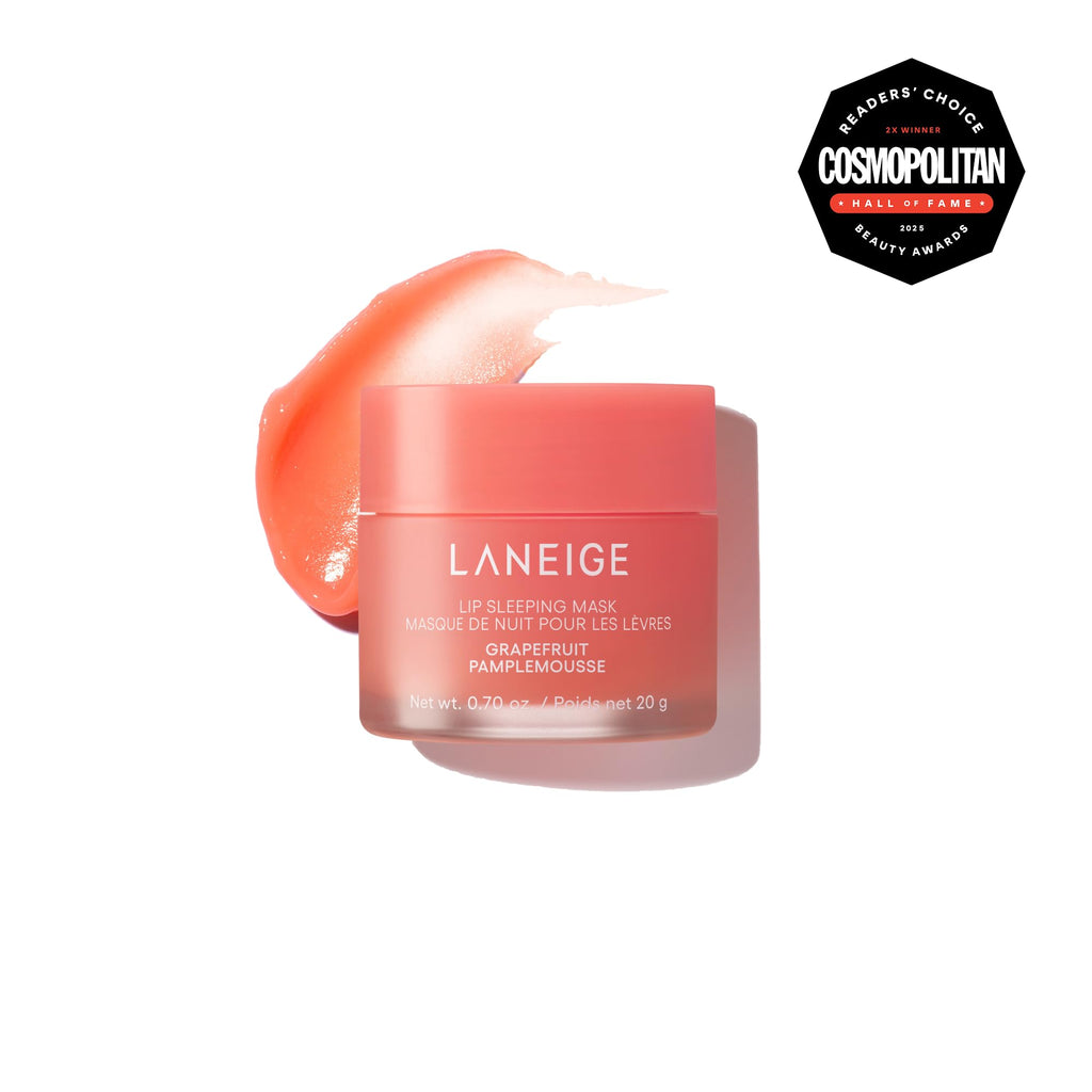 LANEIGE Lip Sleeping Mask: Korean Overnight Treatment For Dry Lips | Hydrating & Nourishing Overnight Lip Treatment Mask with Vitamin C, Shea & Murumuru Seed Butter