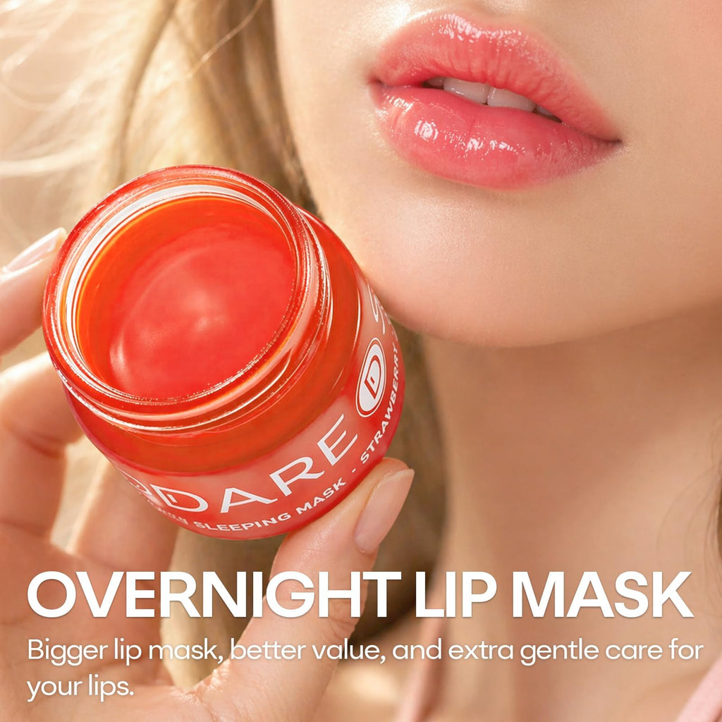 SPODARE Blueberry Lip Mask Overnight, Swirl Lip Sleeping Mask -12g