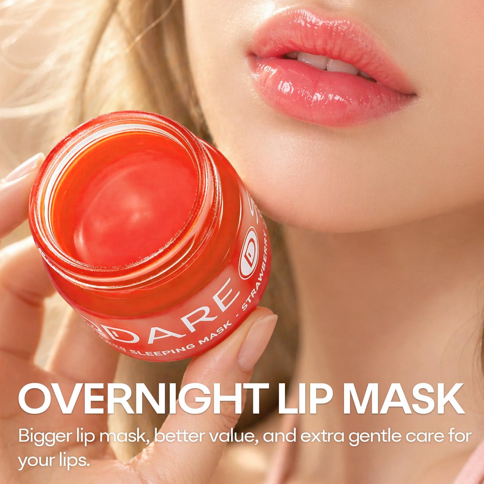 SPODARE Blueberry Lip Mask Overnight, Swirl Lip Sleeping Mask -12g
