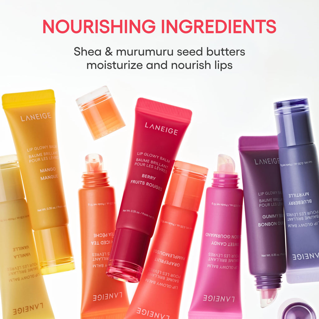 LANEIGE Lip Sleeping Mask: Korean Overnight Treatment For Dry Lips | Hydrating & Nourishing Overnight Lip Treatment Mask with Vitamin C, Shea & Murumuru Seed Butter