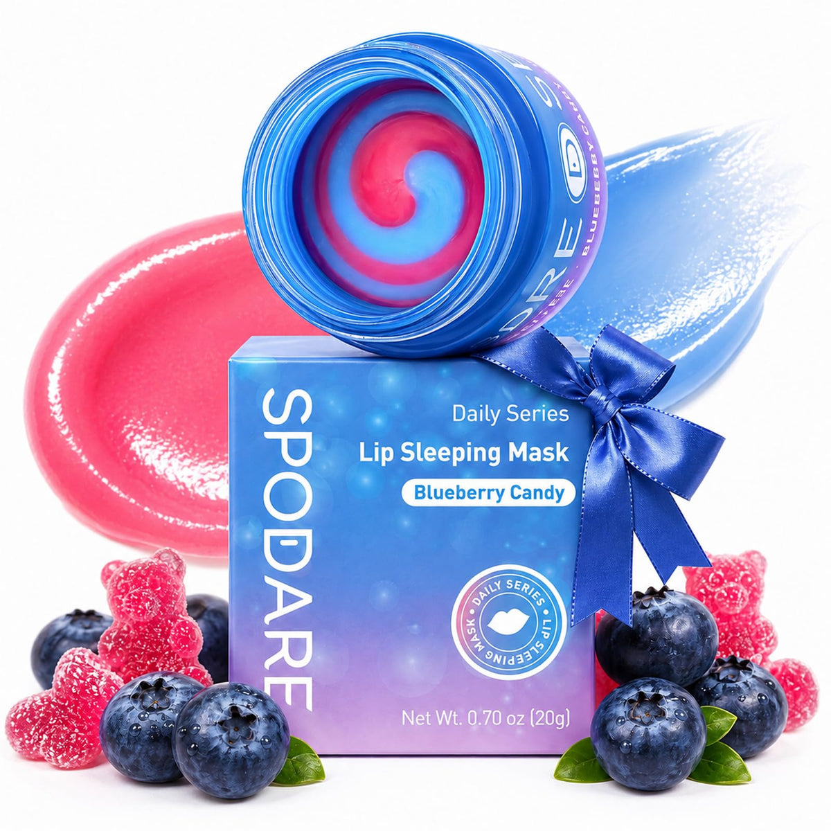 SPODARE - Blueberry Lip Sleeping Mask (12g)⁠