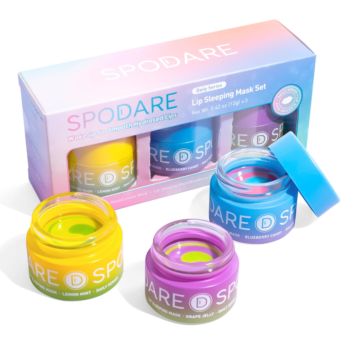 SPODARE - Blueberry Lip Sleeping Mask (12g)⁠