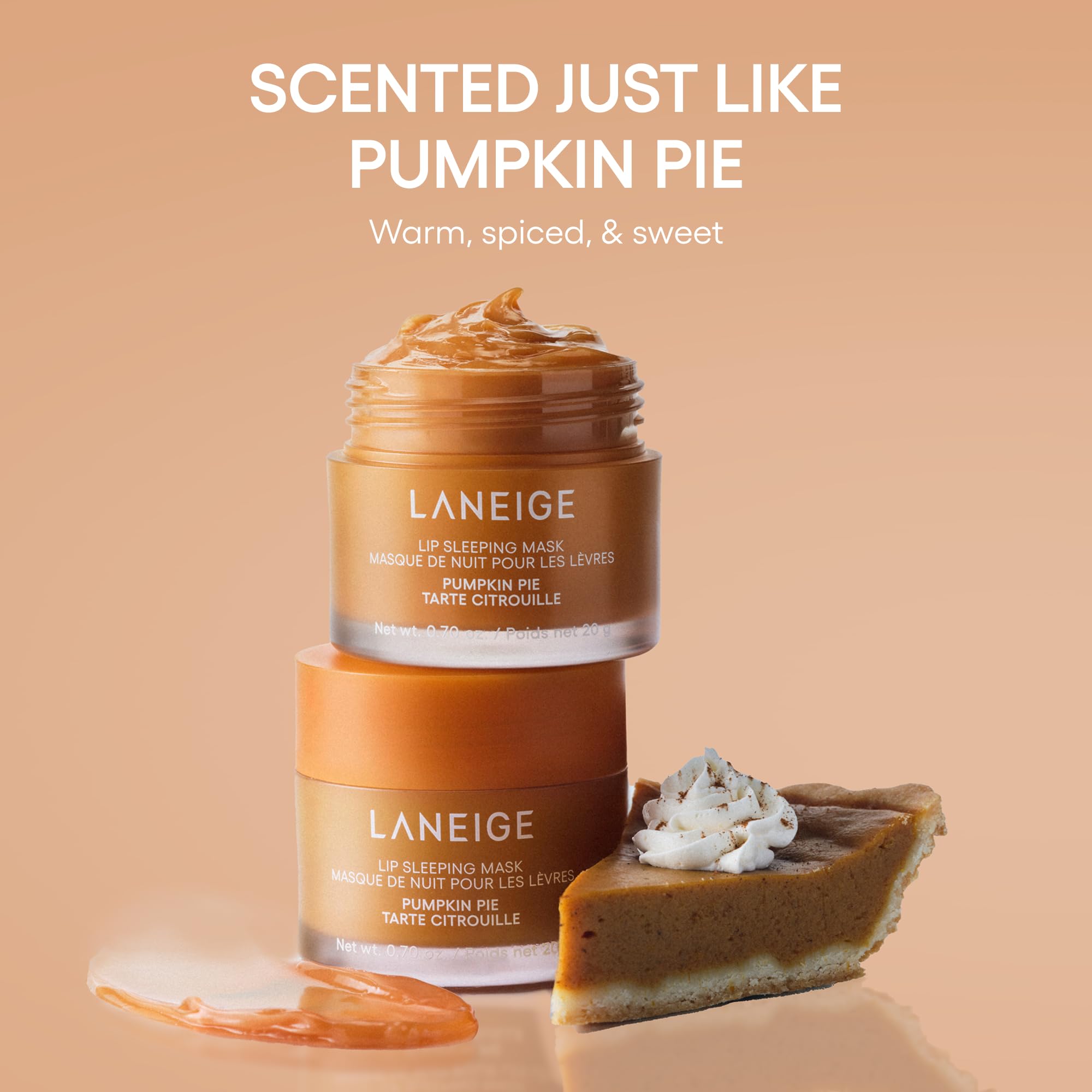 LANEIGE Lip Sleeping Mask: Korean Overnight Treatment For Dry Lips | Hydrating & Nourishing Overnight Lip Treatment Mask with Vitamin C, Shea & Murumuru Seed Butter