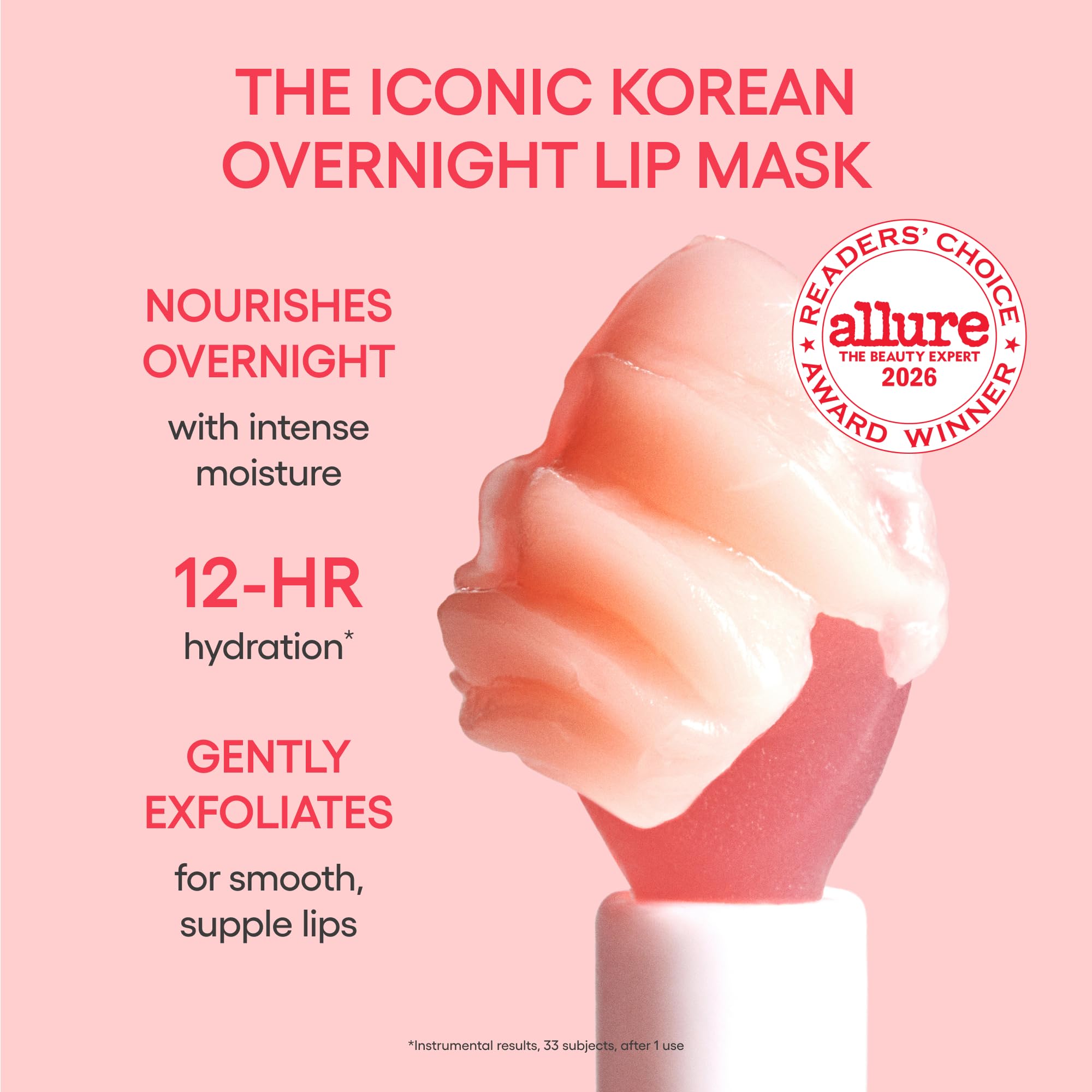 LANEIGE Lip Sleeping Mask: Korean Overnight Treatment For Dry Lips | Hydrating & Nourishing Overnight Lip Treatment Mask with Vitamin C, Shea & Murumuru Seed Butter