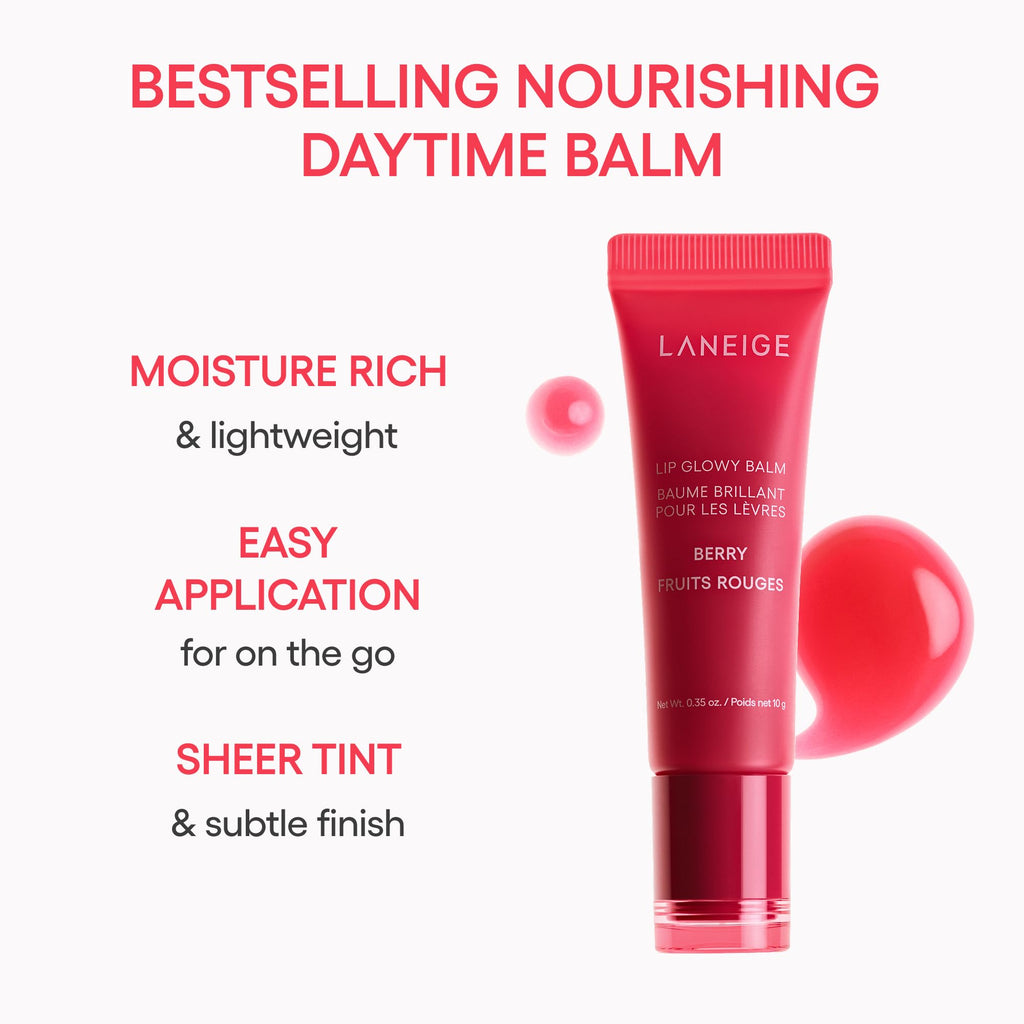 LANEIGE Lip Sleeping Mask: Korean Overnight Treatment For Dry Lips | Hydrating & Nourishing Overnight Lip Treatment Mask with Vitamin C, Shea & Murumuru Seed Butter