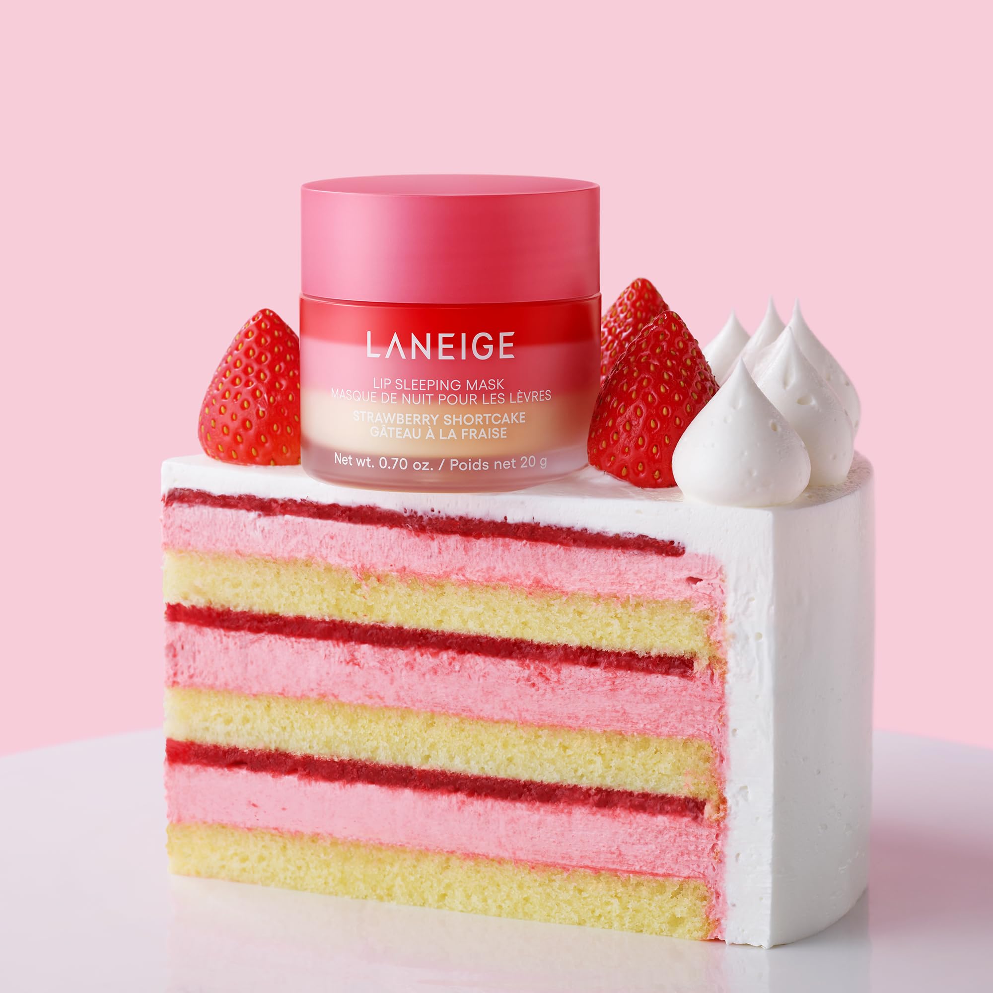 LANEIGE Lip Sleeping Mask: Korean Overnight Treatment For Dry Lips | Hydrating & Nourishing Overnight Lip Treatment Mask with Vitamin C, Shea & Murumuru Seed Butter