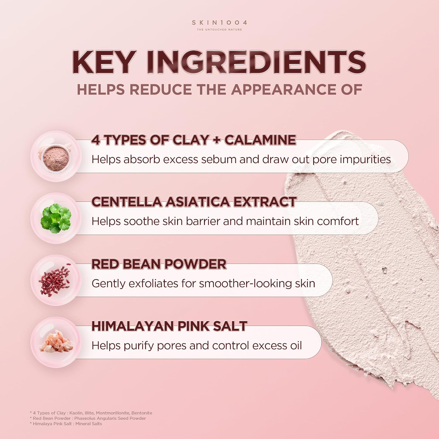 SKIN1004 [Hudson's Pick] Poremizing Quick Clay Stick Mask, Facial Clay Mask for Pores, Centella Clay Stick for Pore Minimizing, Pink Pore Mud Mask for Sebum Balance, Korean Skin Care, 0.95 oz / 27g